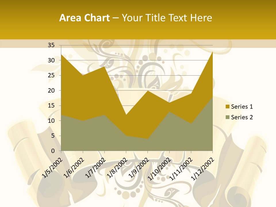 Letter Lacerated Illustration PowerPoint Template