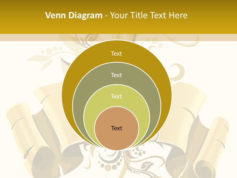Letter Lacerated Illustration PowerPoint Template