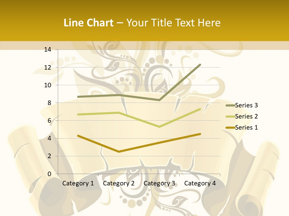 Letter Lacerated Illustration PowerPoint Template