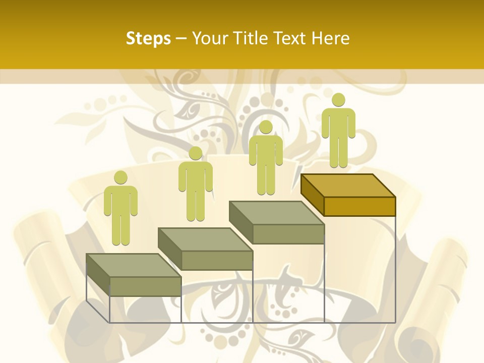 Letter Lacerated Illustration PowerPoint Template