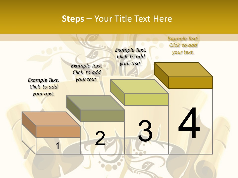 Letter Lacerated Illustration PowerPoint Template