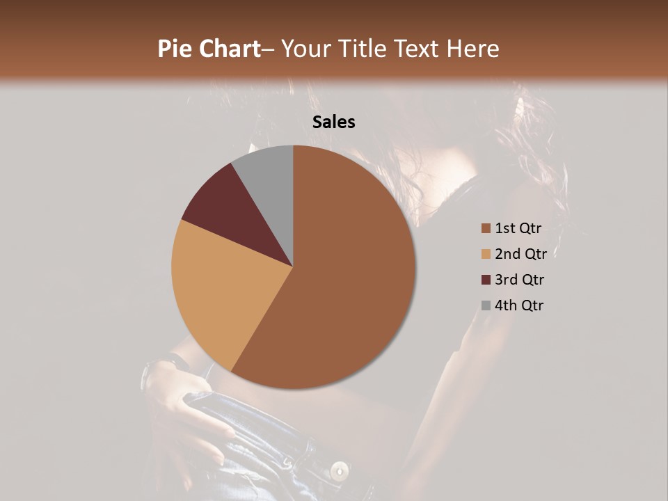 Techno Woman Entertainment PowerPoint Template