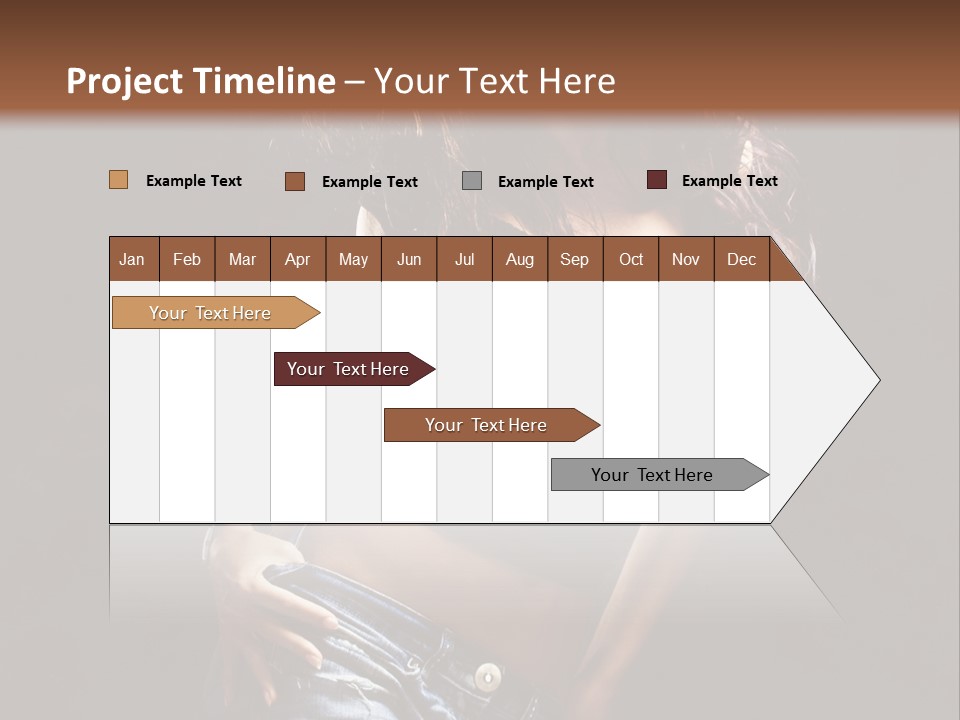 Techno Woman Entertainment PowerPoint Template