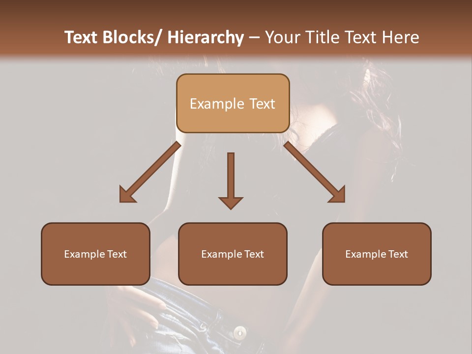 Techno Woman Entertainment PowerPoint Template