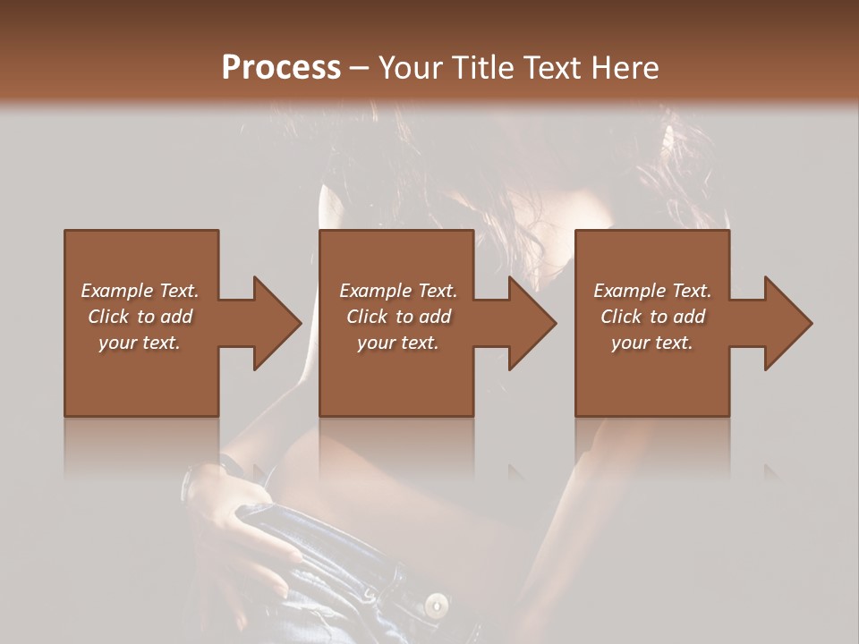 Techno Woman Entertainment PowerPoint Template