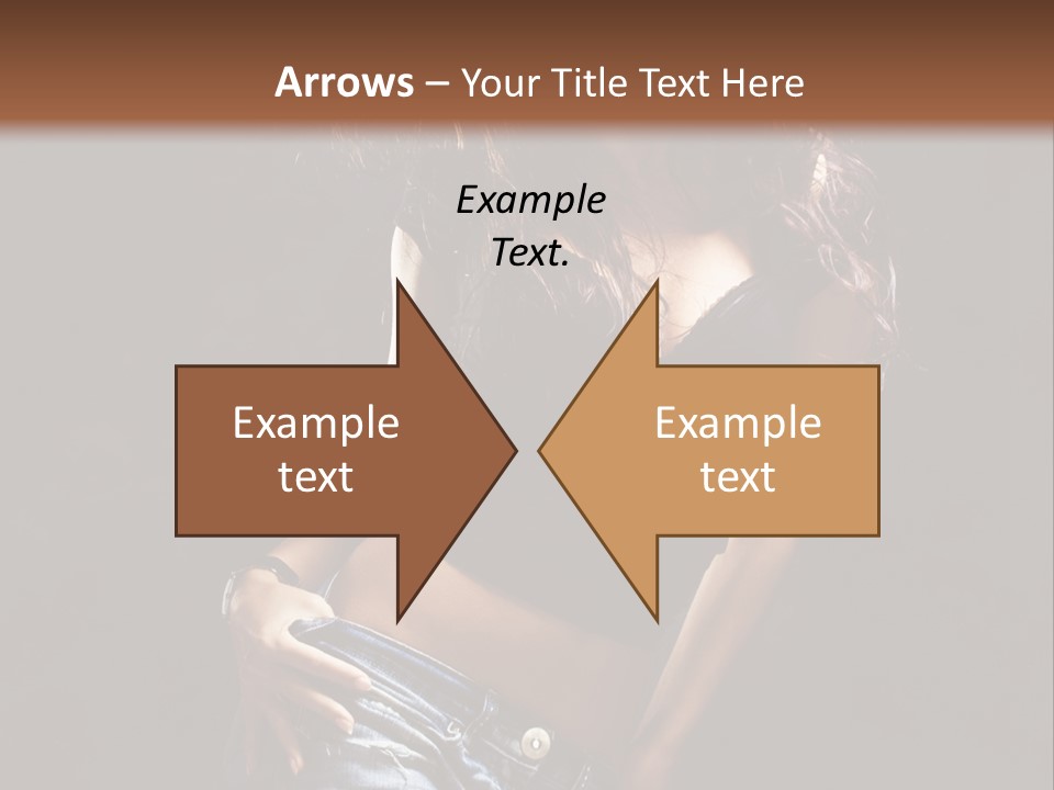 Techno Woman Entertainment PowerPoint Template