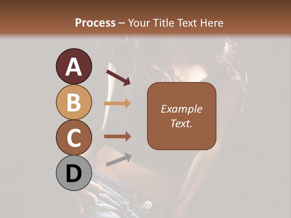 Techno Woman Entertainment PowerPoint Template