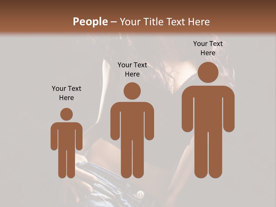 Techno Woman Entertainment PowerPoint Template