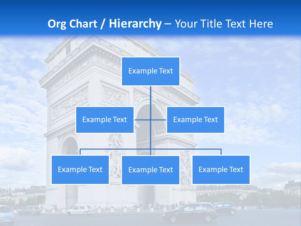 Triumphal Statue Ornate PowerPoint Template