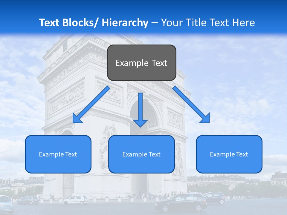 Triumphal Statue Ornate PowerPoint Template