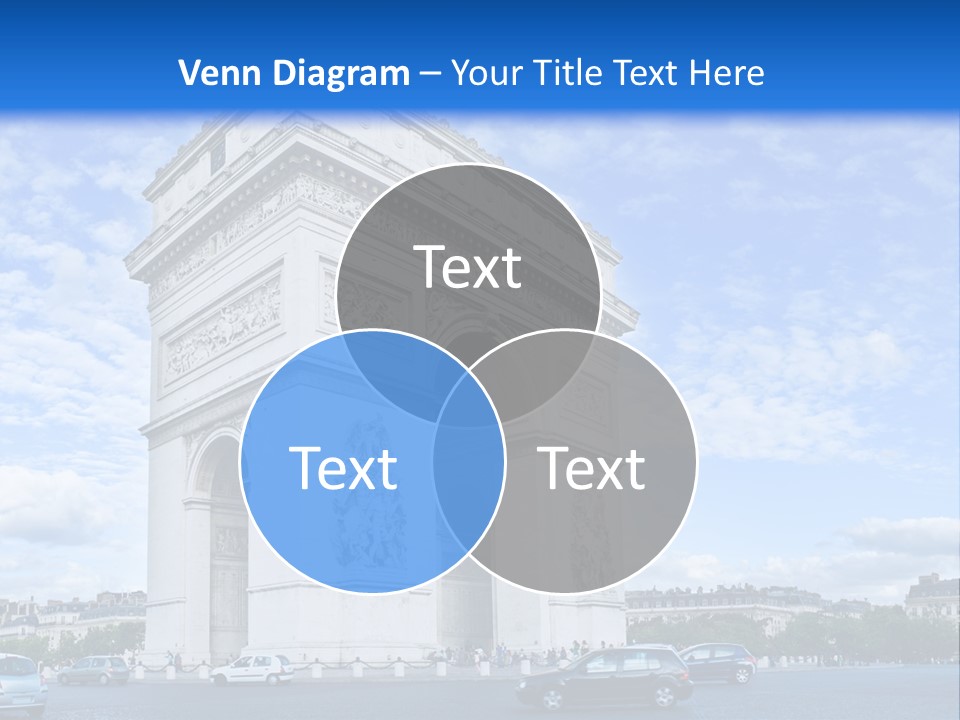 Triumphal Statue Ornate PowerPoint Template
