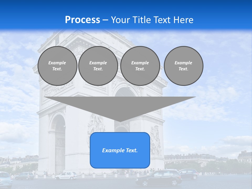 Triumphal Statue Ornate PowerPoint Template
