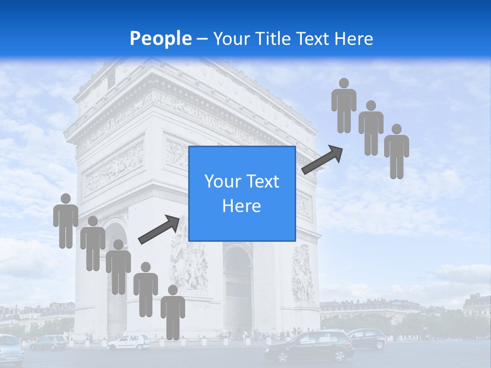 Triumphal Statue Ornate PowerPoint Template