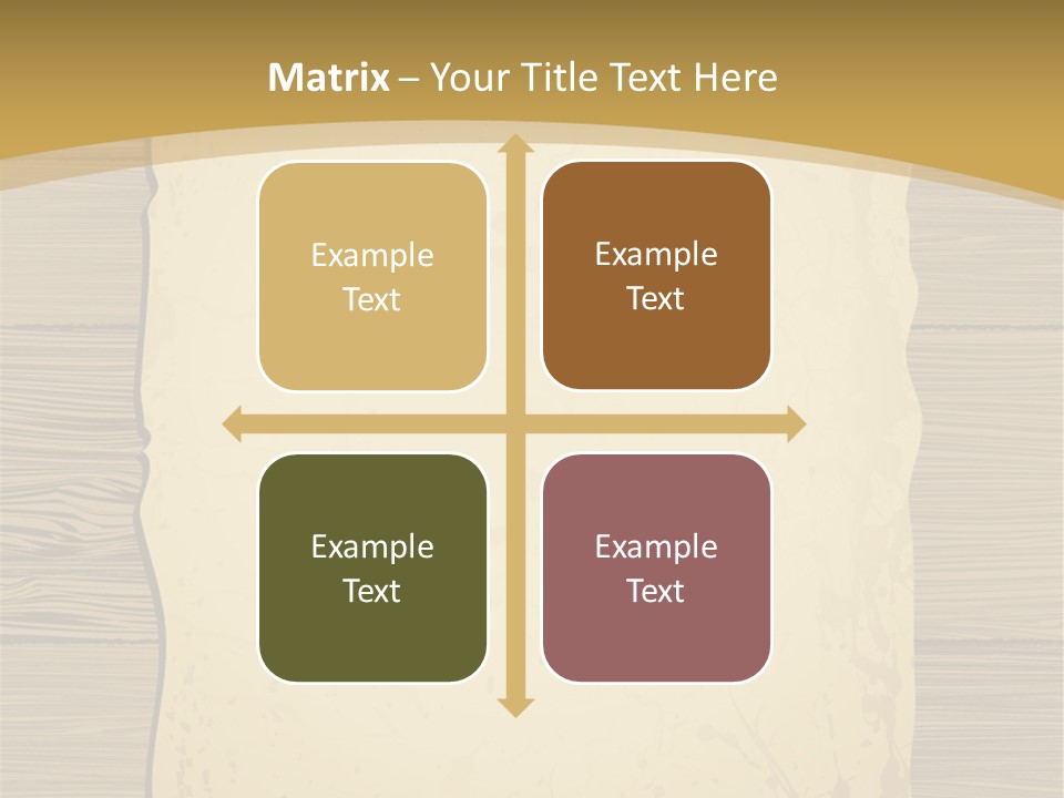 Paper Wooden Wood PowerPoint Template