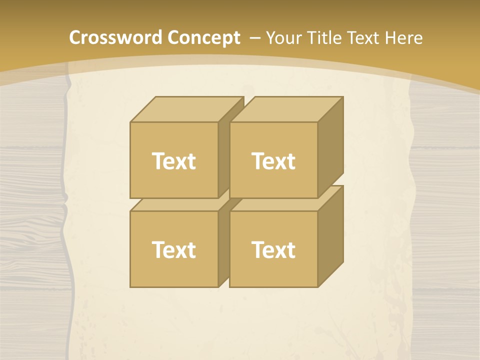 Paper Wooden Wood PowerPoint Template