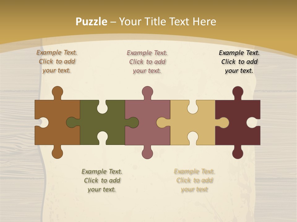 Paper Wooden Wood PowerPoint Template