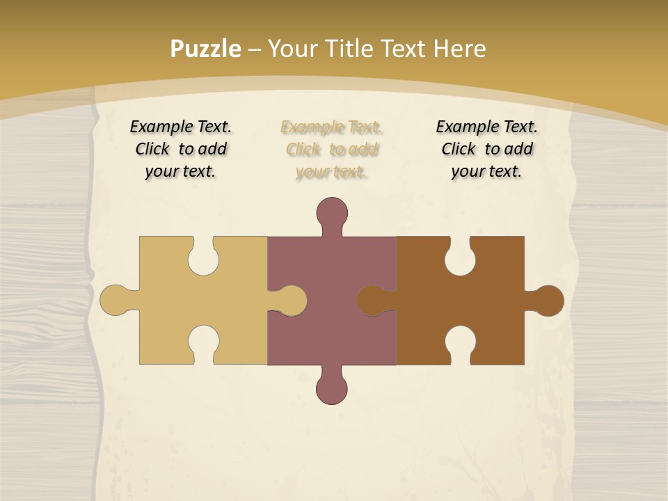 Paper Wooden Wood PowerPoint Template