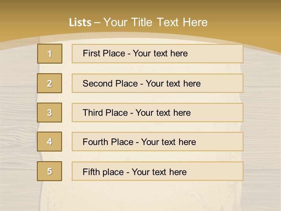 Paper Wooden Wood PowerPoint Template