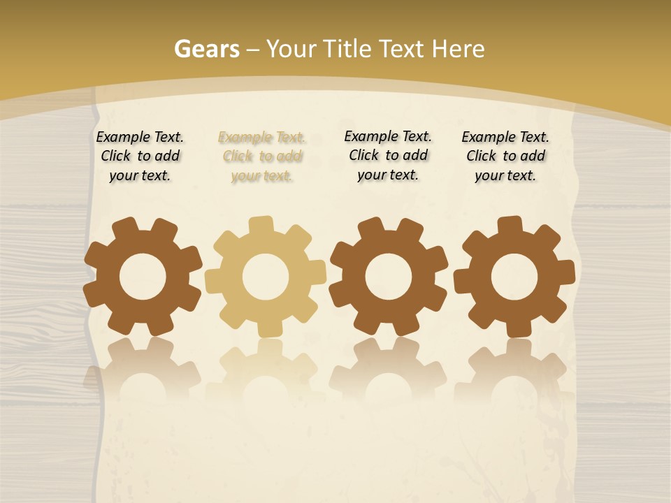 Paper Wooden Wood PowerPoint Template