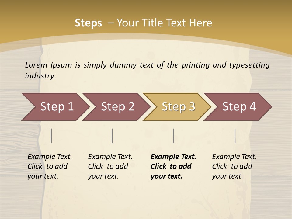 Paper Wooden Wood PowerPoint Template