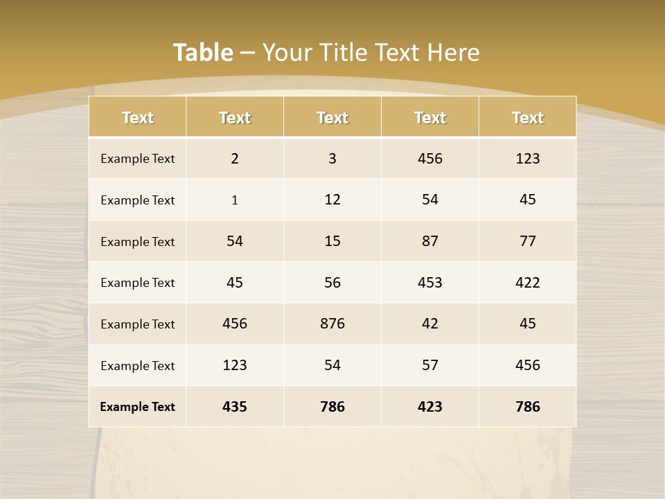 Paper Wooden Wood PowerPoint Template