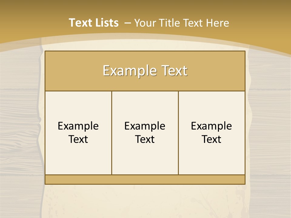 Paper Wooden Wood PowerPoint Template