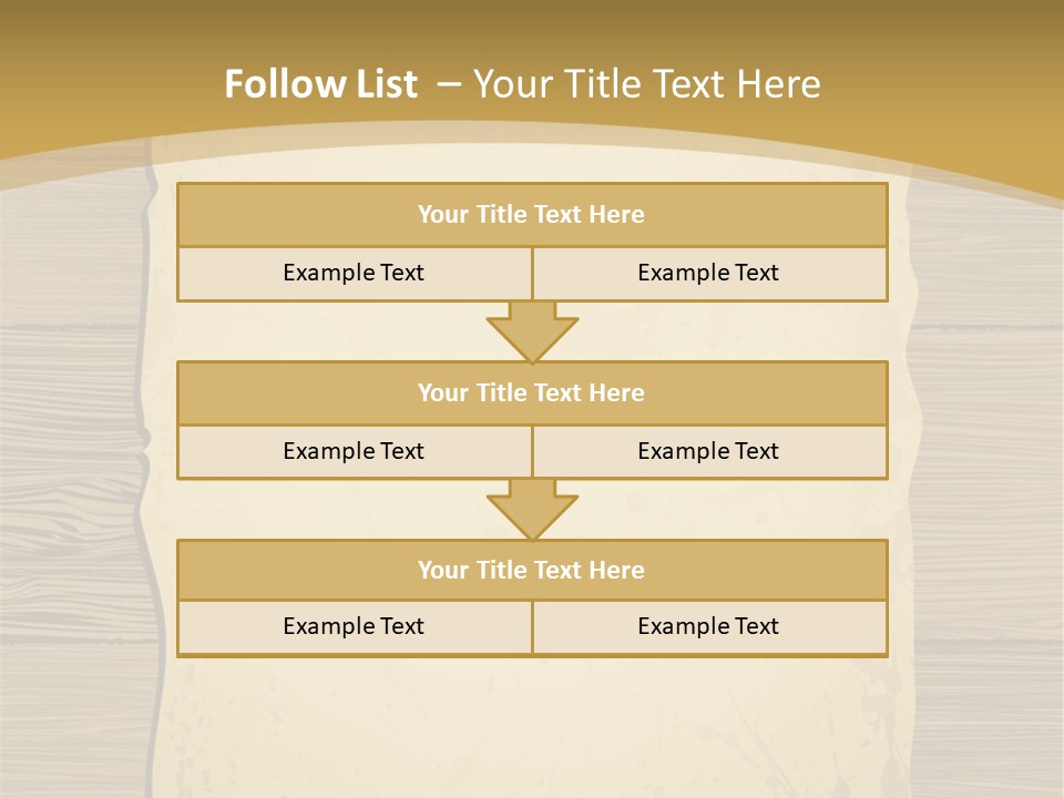 Paper Wooden Wood PowerPoint Template