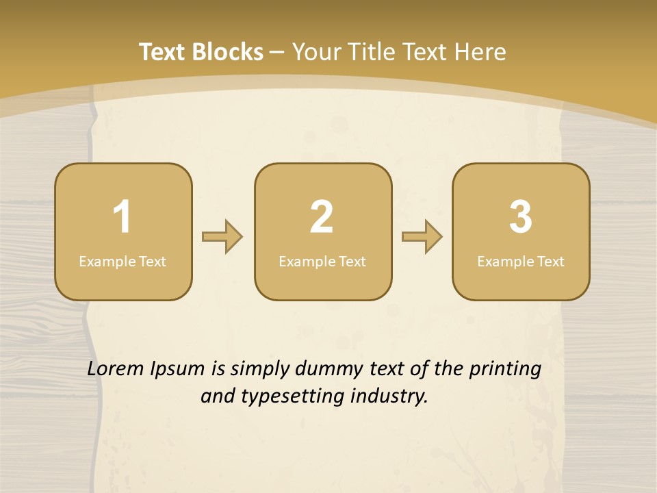 Paper Wooden Wood PowerPoint Template