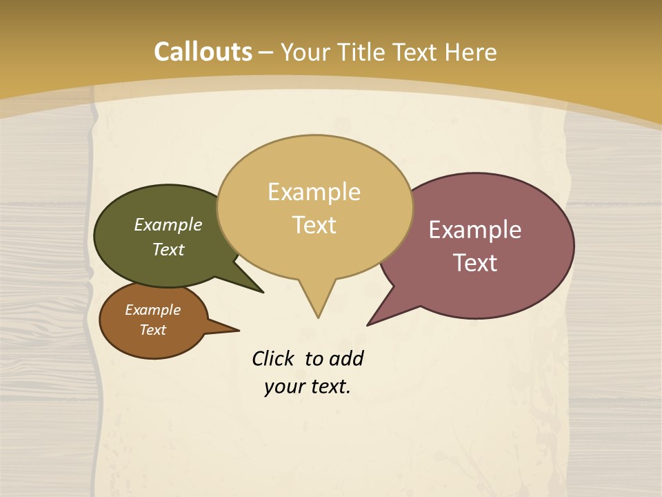 Paper Wooden Wood PowerPoint Template