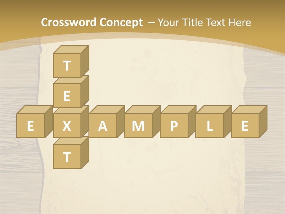 Paper Wooden Wood PowerPoint Template