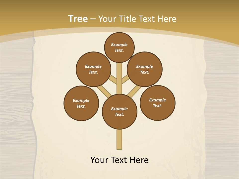 Paper Wooden Wood PowerPoint Template