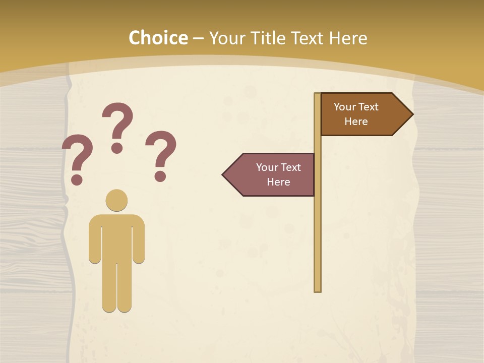 Paper Wooden Wood PowerPoint Template