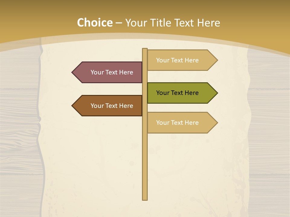 Paper Wooden Wood PowerPoint Template