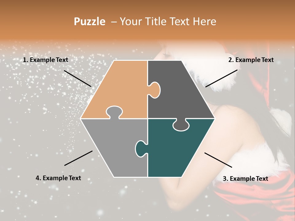 Withered Nature Art PowerPoint Template