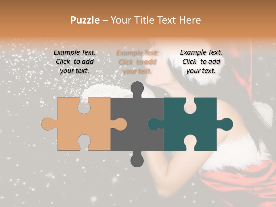 Withered Nature Art PowerPoint Template