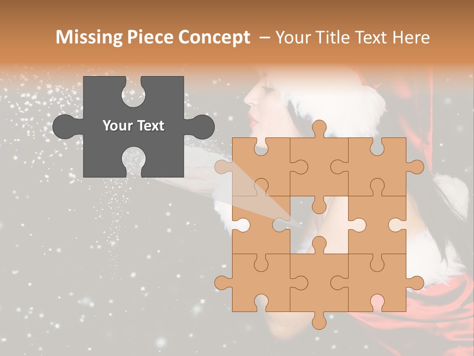 Withered Nature Art PowerPoint Template