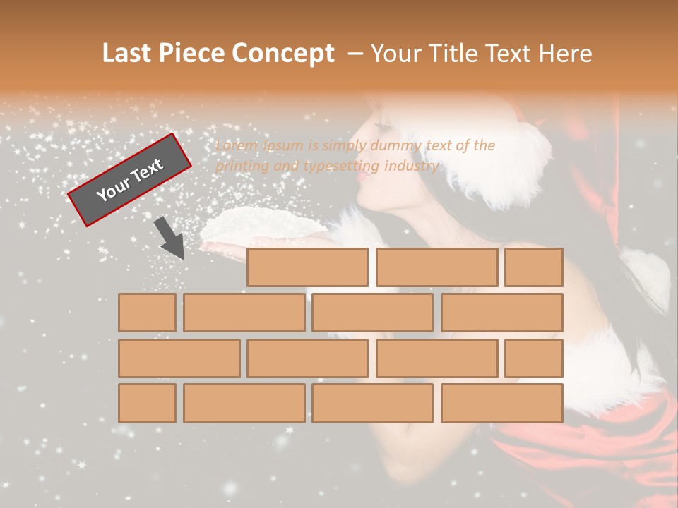 Withered Nature Art PowerPoint Template