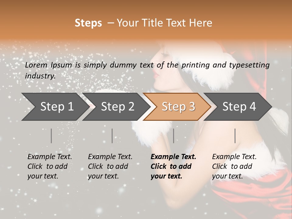 Withered Nature Art PowerPoint Template