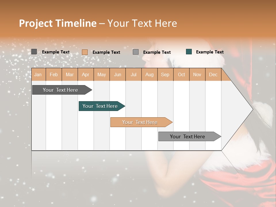 Withered Nature Art PowerPoint Template