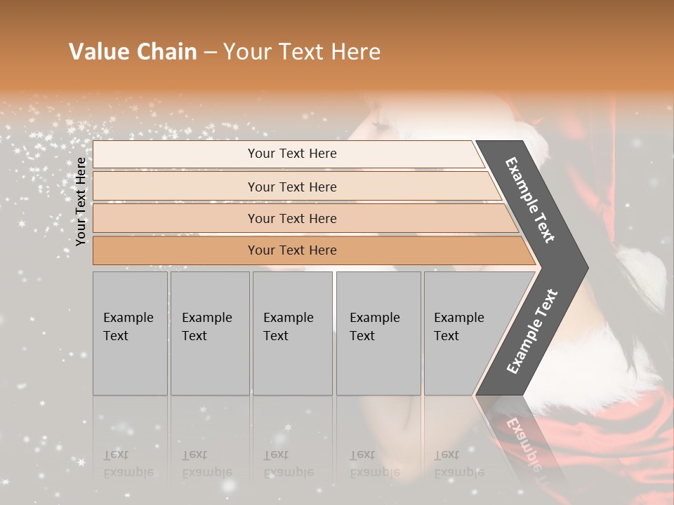 Withered Nature Art PowerPoint Template