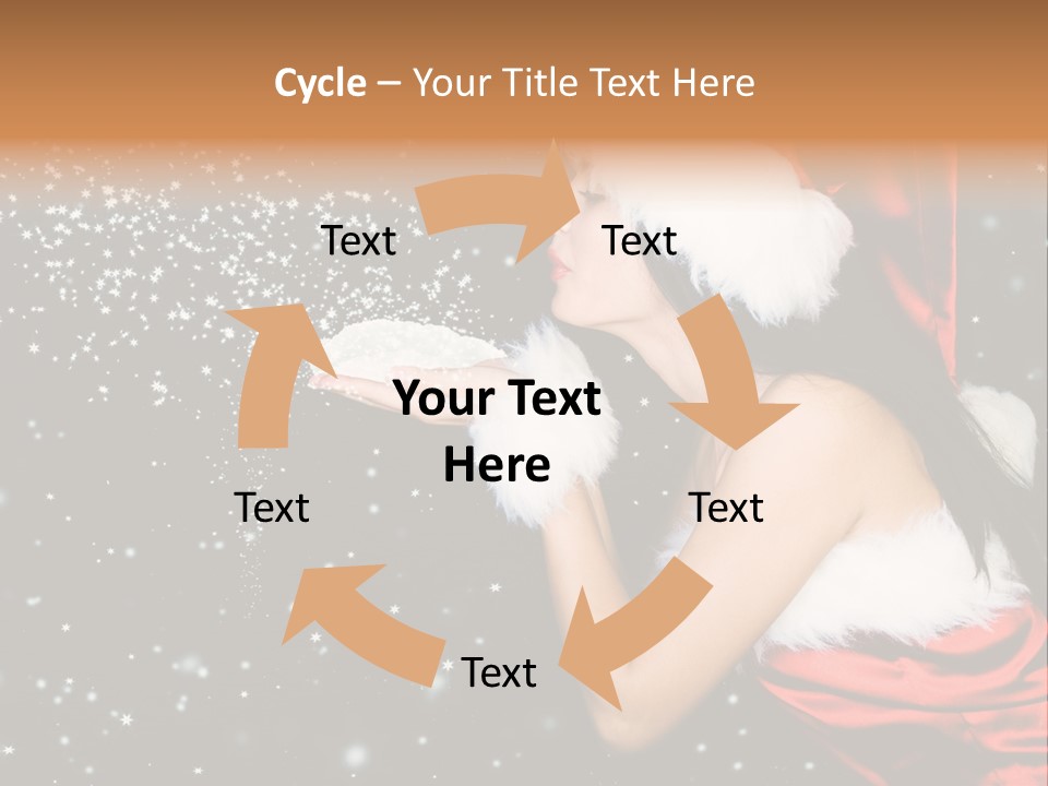 Withered Nature Art PowerPoint Template