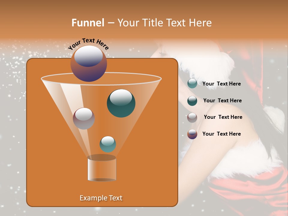 Withered Nature Art PowerPoint Template
