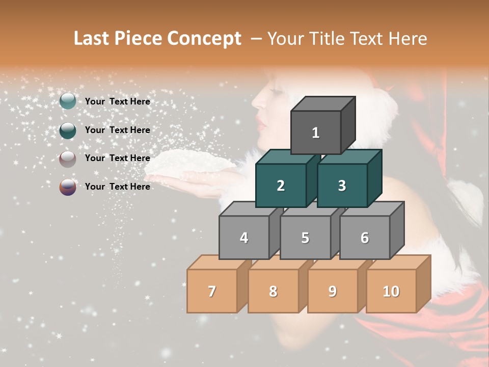 Withered Nature Art PowerPoint Template