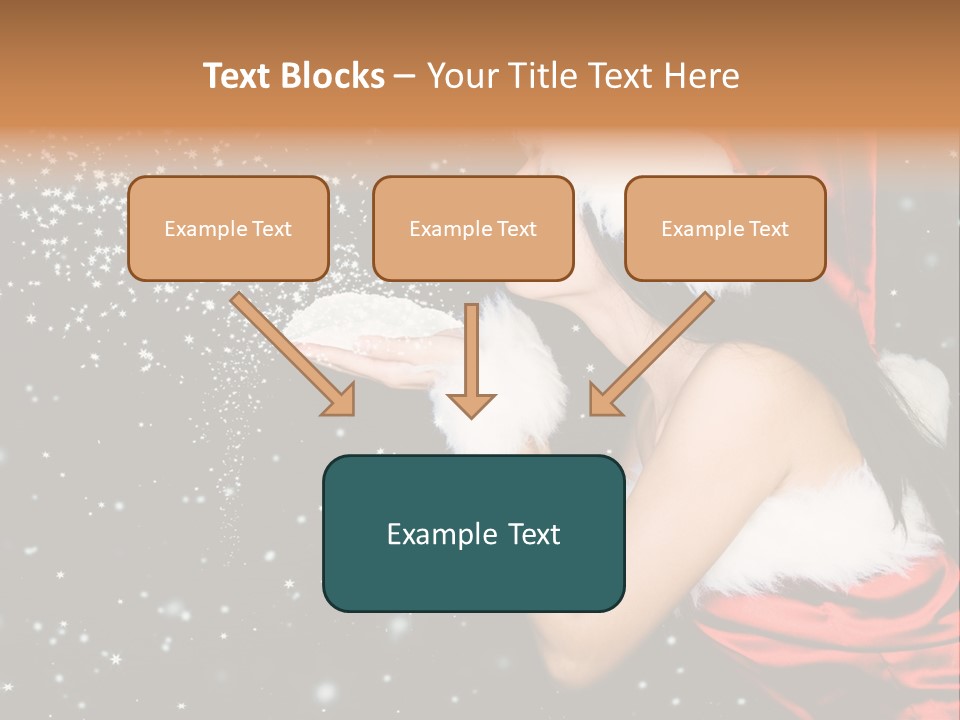 Withered Nature Art PowerPoint Template