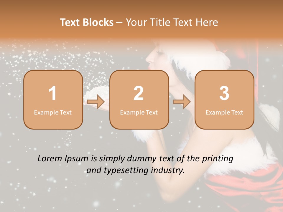 Withered Nature Art PowerPoint Template