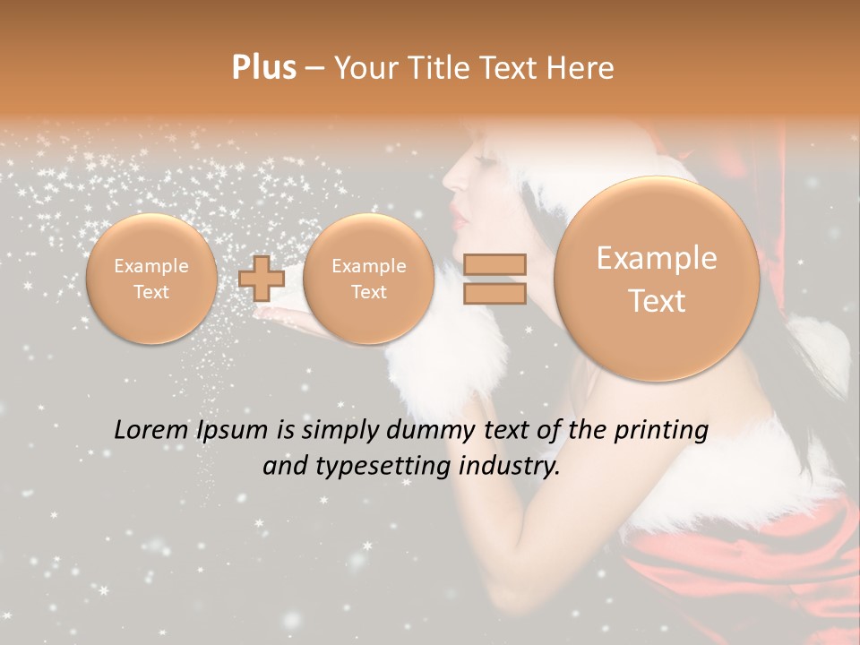 Withered Nature Art PowerPoint Template