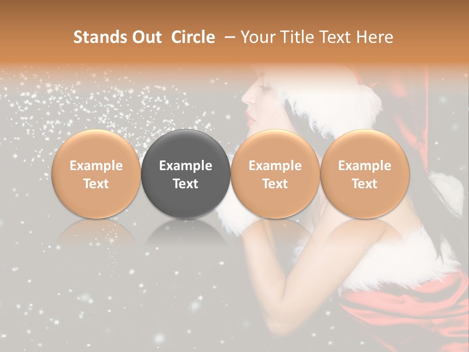 Withered Nature Art PowerPoint Template