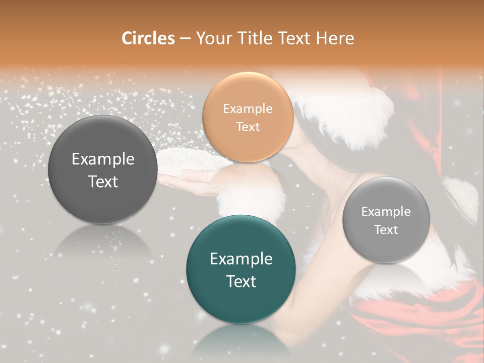 Withered Nature Art PowerPoint Template