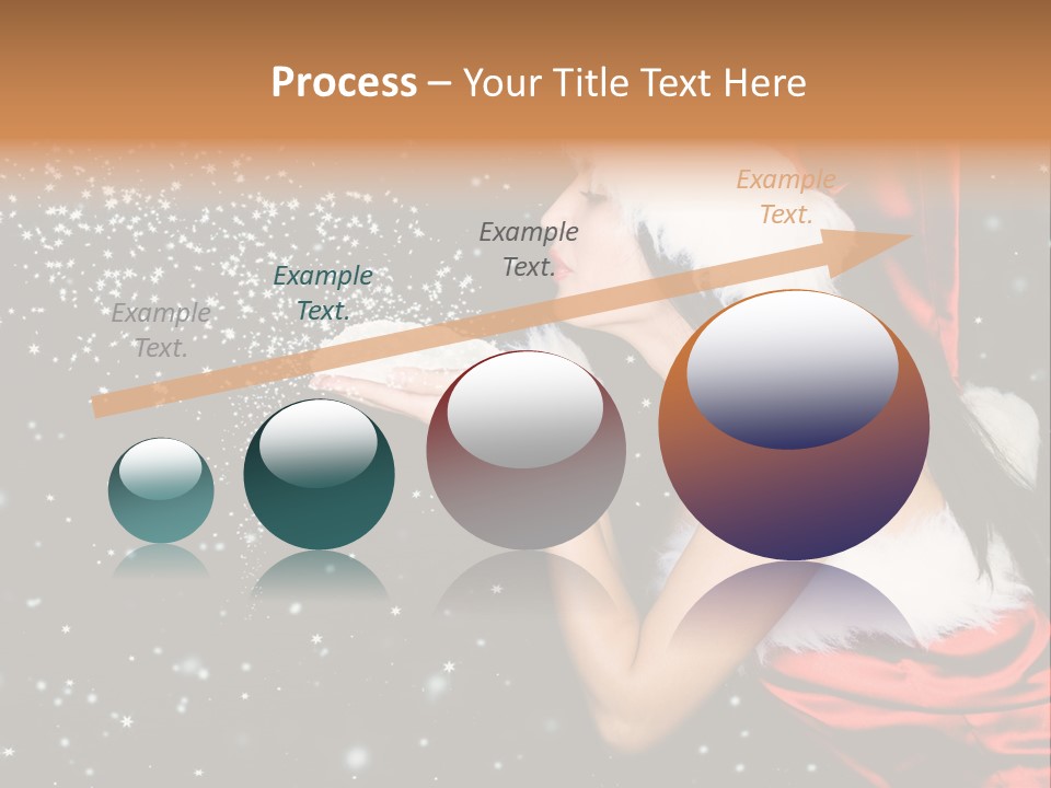 Withered Nature Art PowerPoint Template