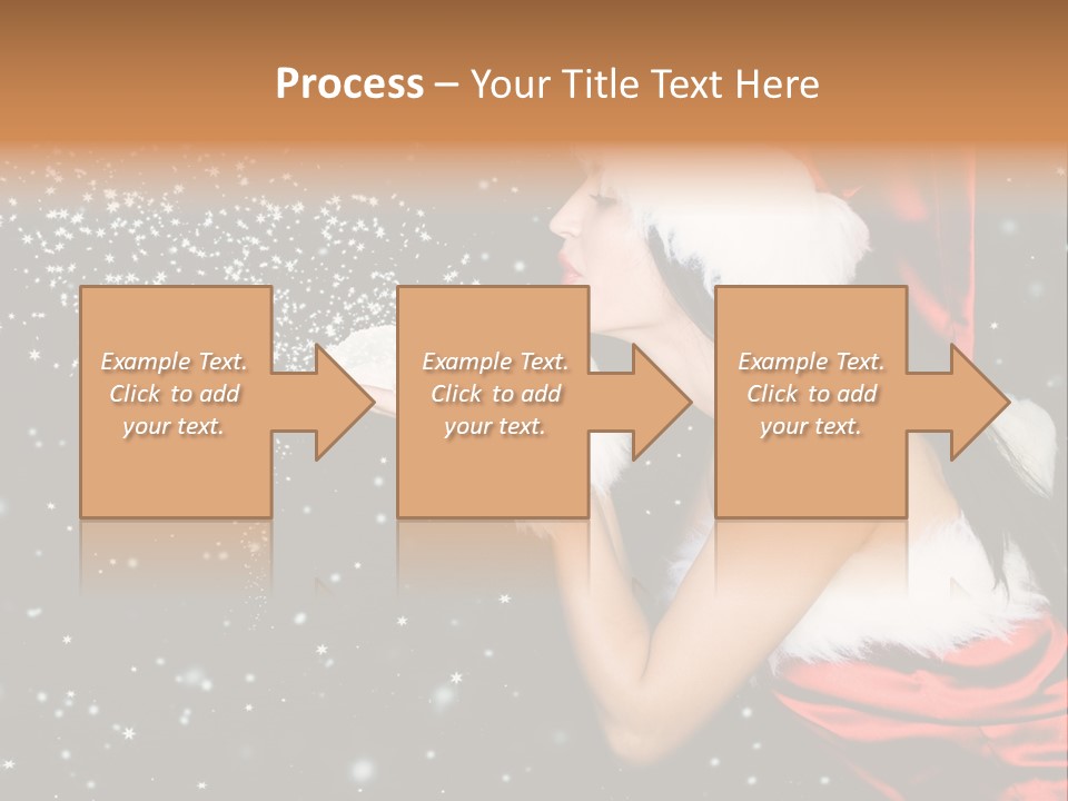 Withered Nature Art PowerPoint Template
